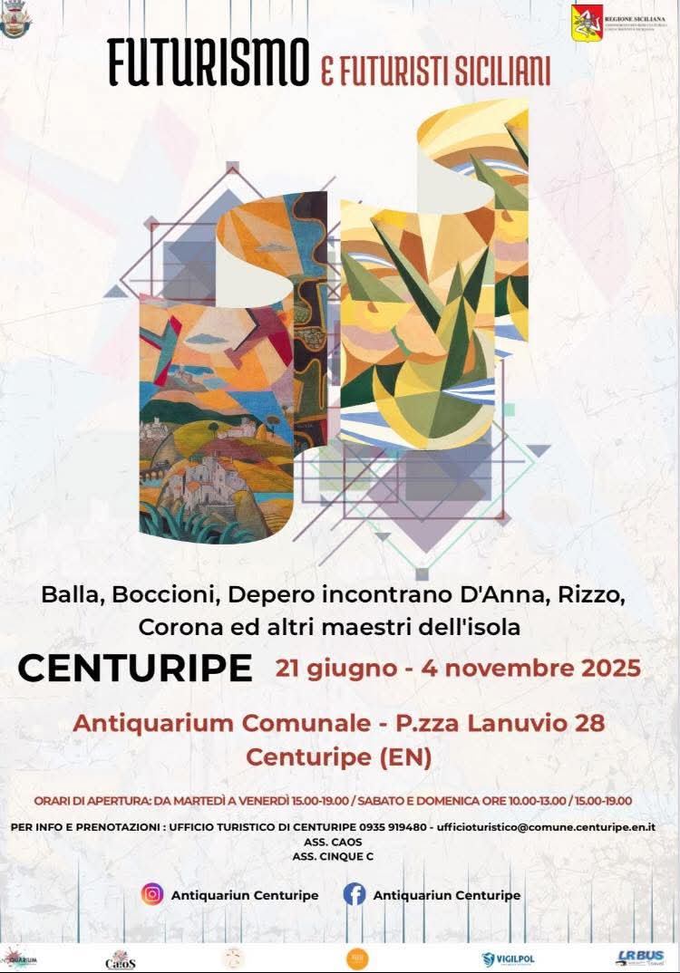 🎨 Mostra d'Arte: Futurismo e Futuristi Siciliani a Centuripe